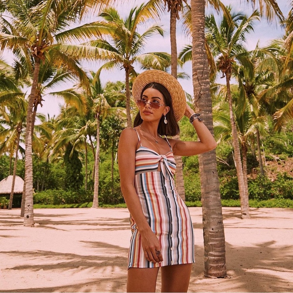 ASO Camila Coelho, NWT Revolve x Shay Mitchell Elsie Mini Dress, Size XL, NWT